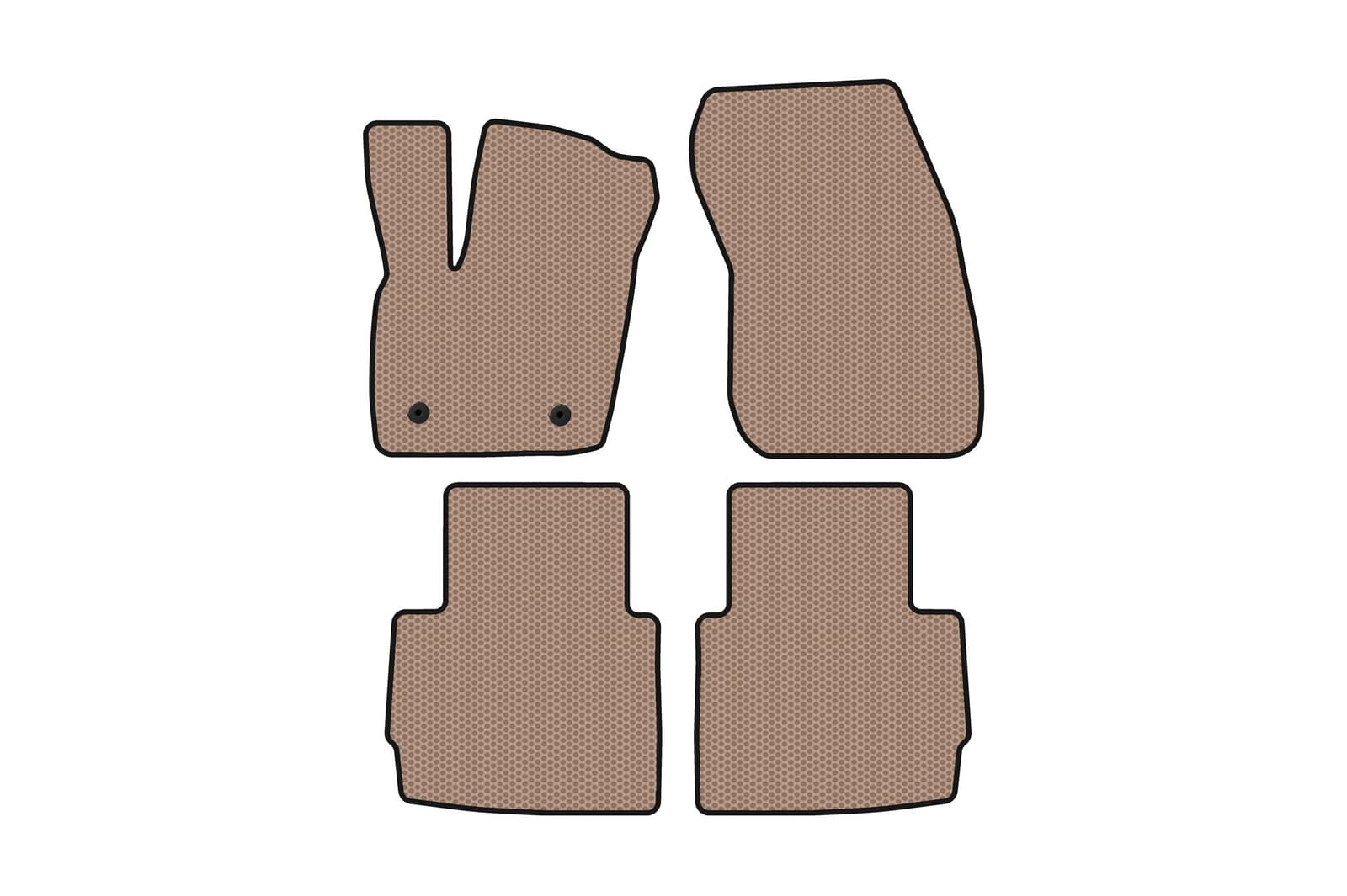 Гумові килимки Carsuit (Бежевий)