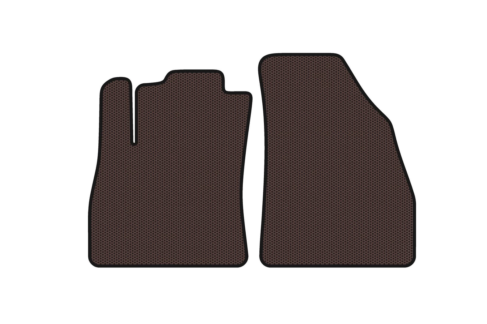 Передні гумові килимки Carsuit (Коричневий)