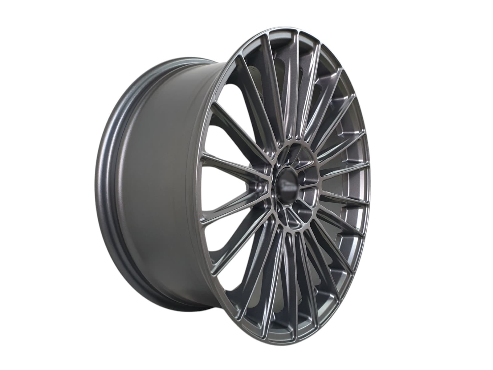 R20 Satin Grey (різноширокі) Диски на Audi A4 B8 2007-2011 року 2
