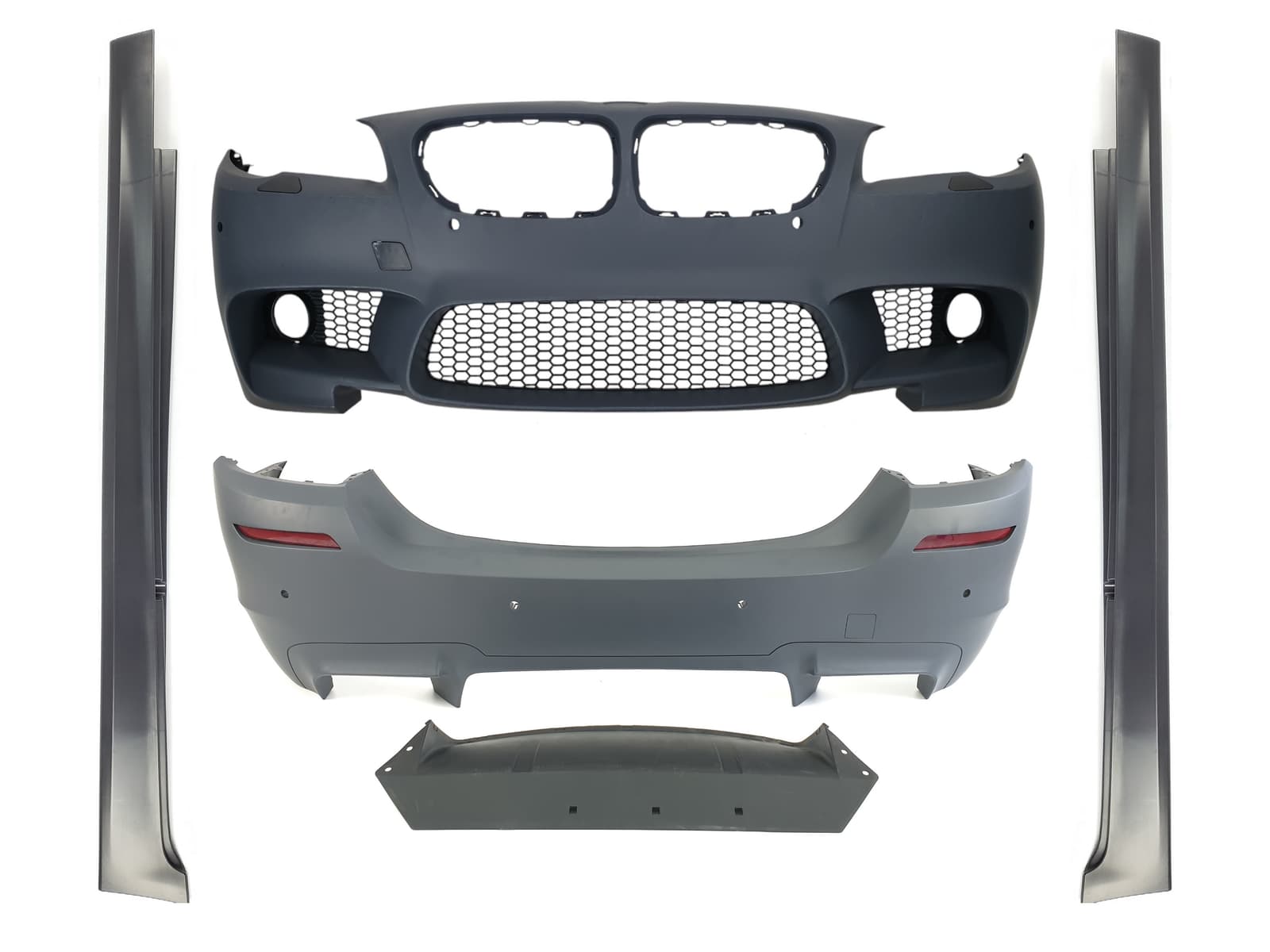 Комплект обвісів (стиль M5) під туманки на BMW 5 Series F10 / F11 2010-2017 року