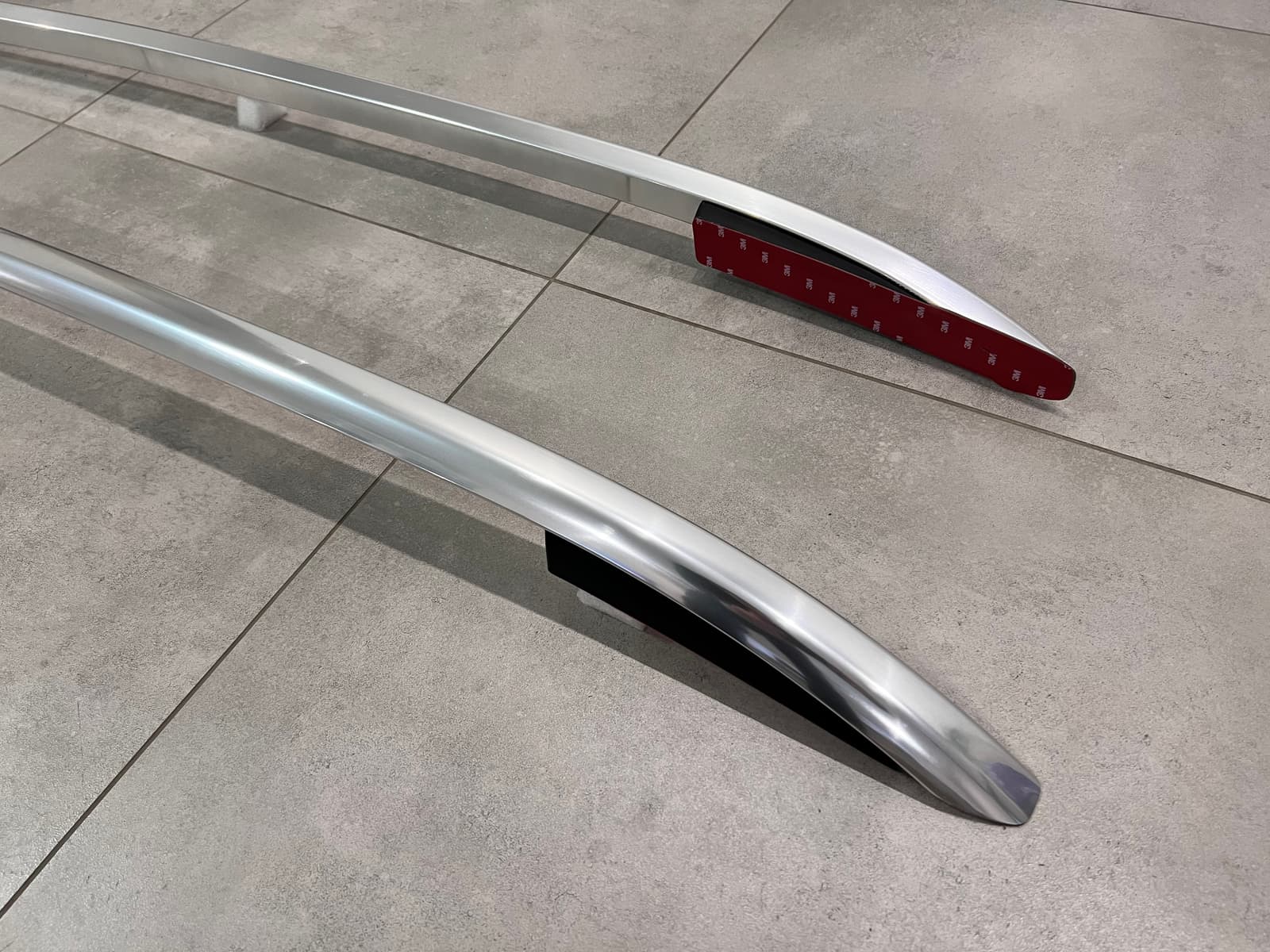 Рейлінги на дах OEM Porsche Cayenne 958/Volkswagen Touareg 2010-2018 алюміній 2шт. колір срібло 6
