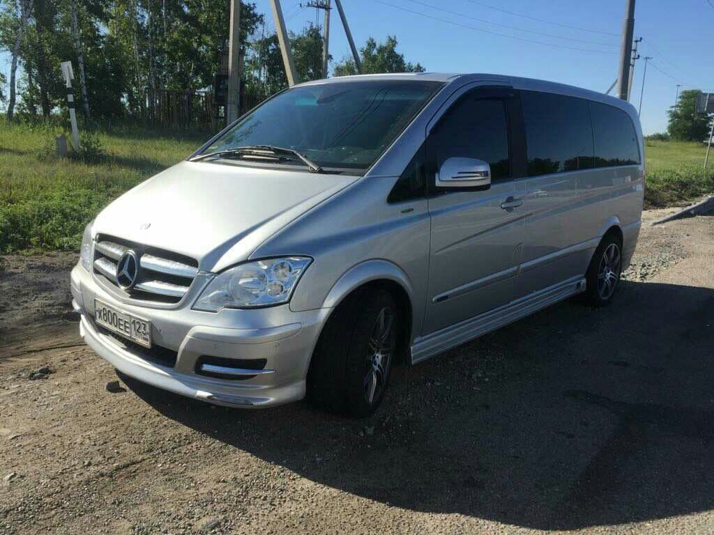 Накладка на бампер BRB V1 (під фарбування) 2010-2015 рік 6