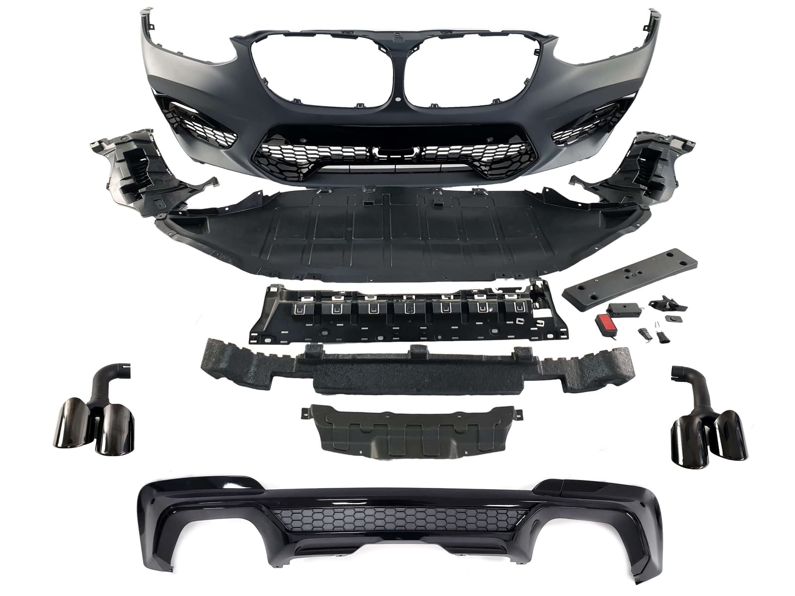 Комплект обвісів (стиль X3M F97) Body Kit на BMW X3 G01 2018-2022 року