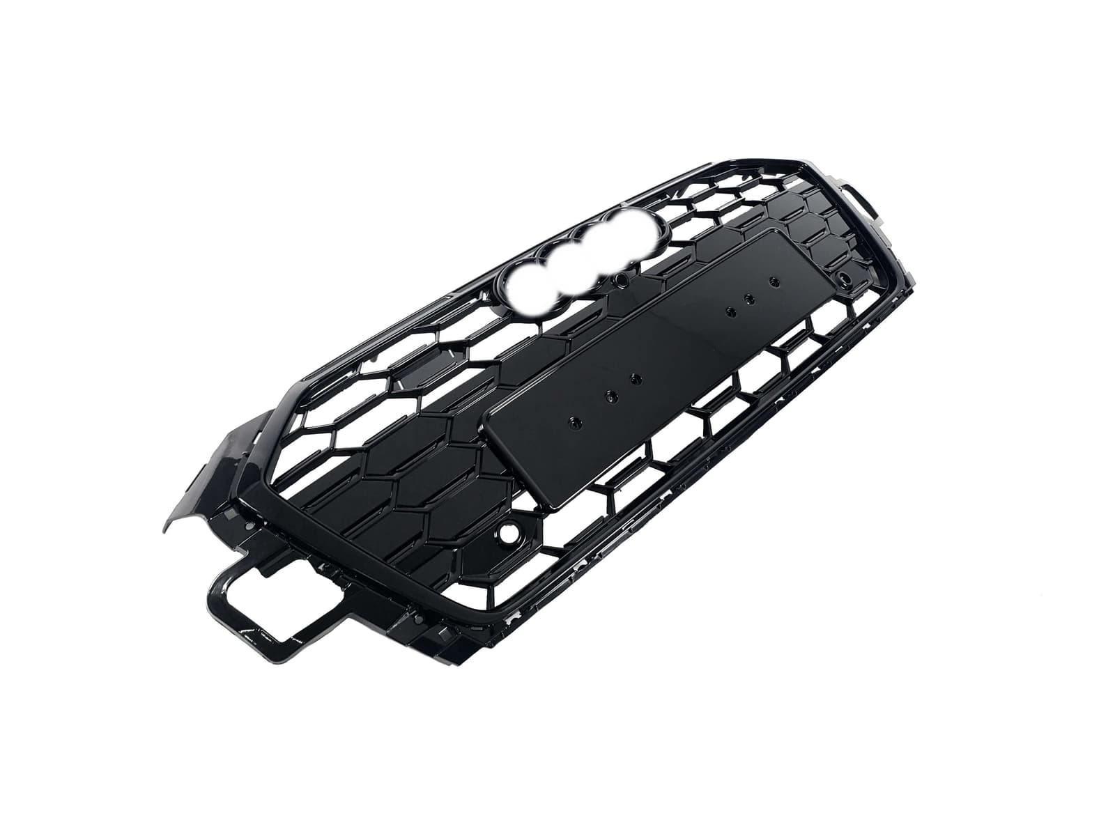 Решітка радіатора Full Black (Gloss) (в стилі S5) на Audi A5 B9 2020-2023 року 2