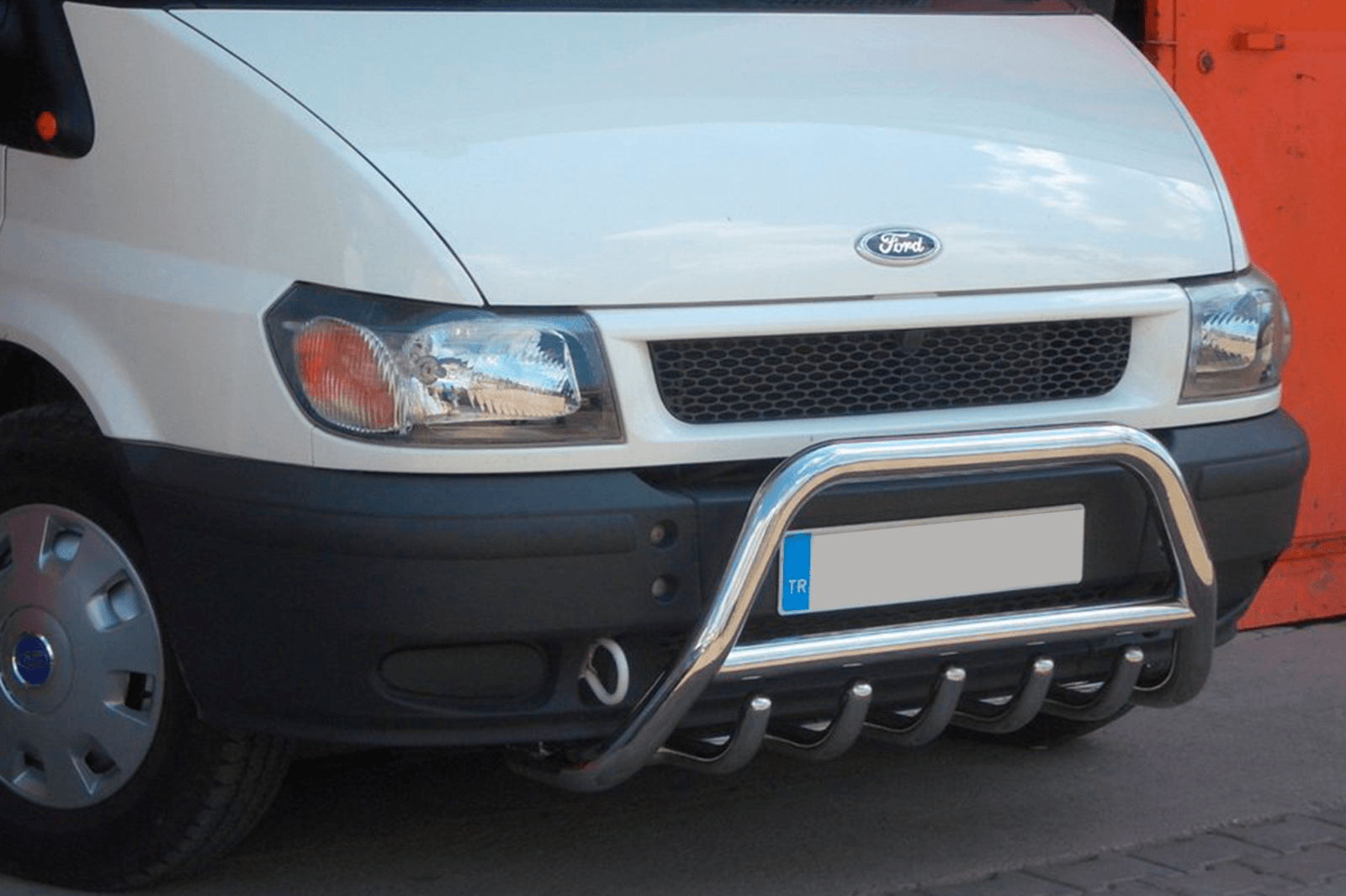 Кенгурятник WT002 (2006-2014, нерж.)