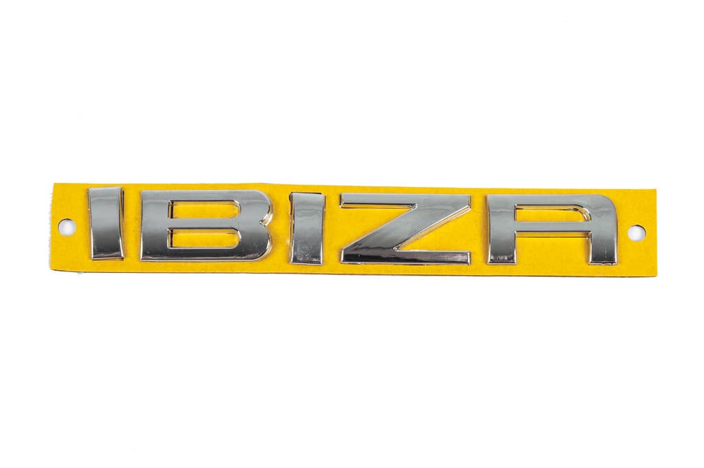 Напис Ibiza (125 мм на 18мм)