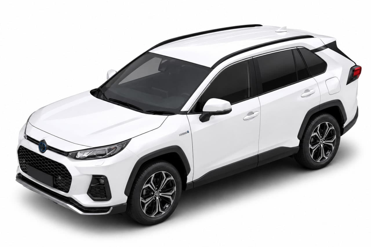 Інтегровані рейлінги чорні OEM (Алюміній, установка на клей)