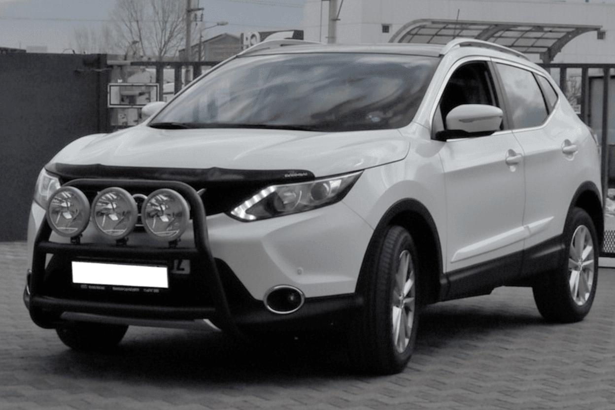 Кенгурятник WT018 Black (нерж)