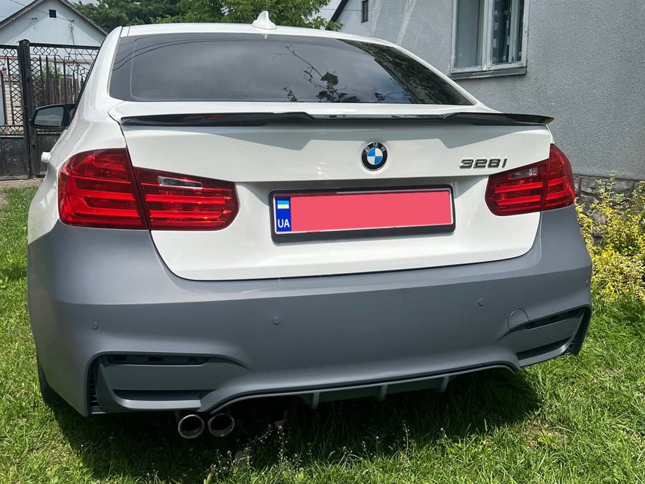 Задній бампер в стилі F80 М3