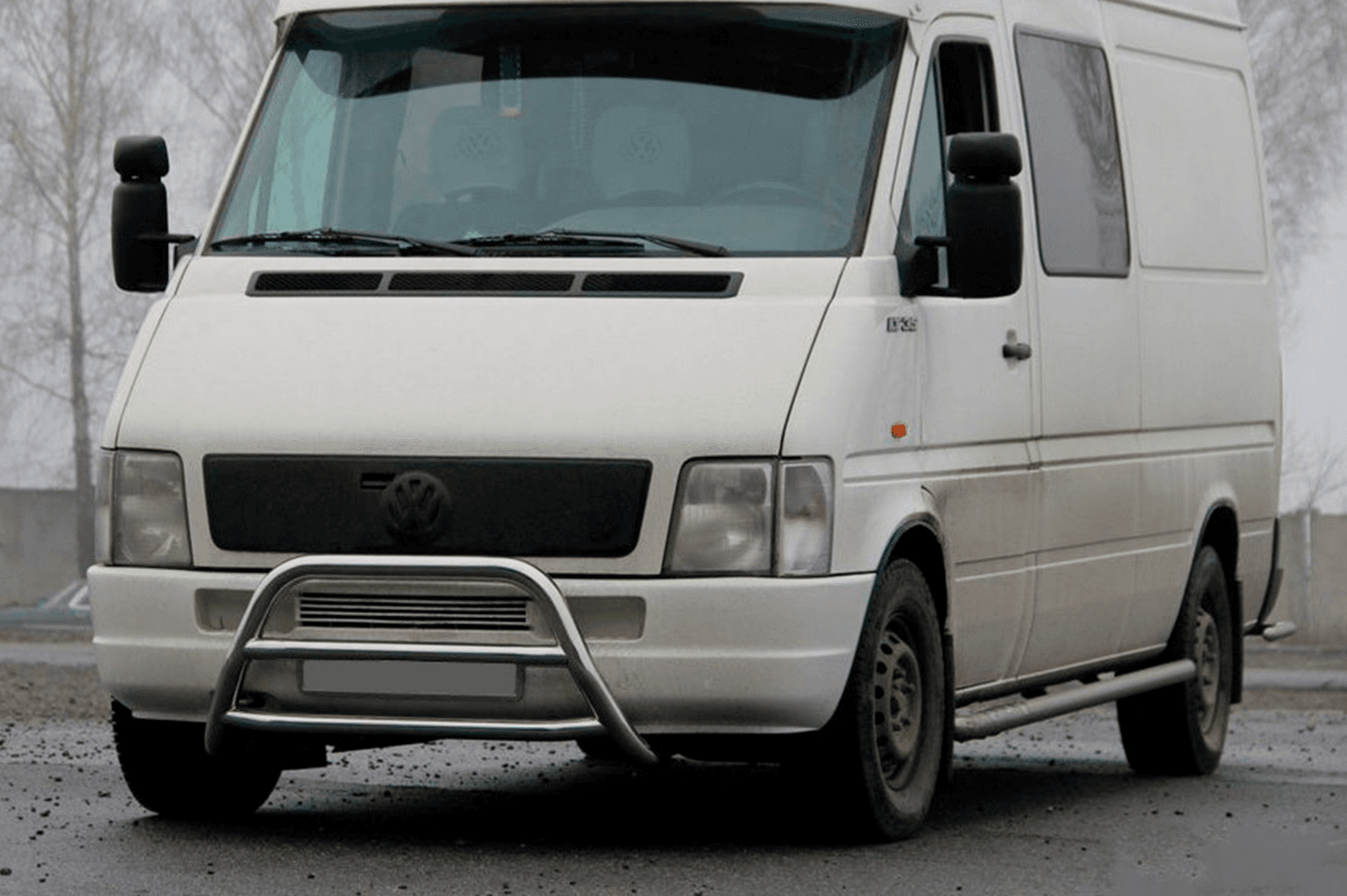 Кенгурятник WT022 (нерж)