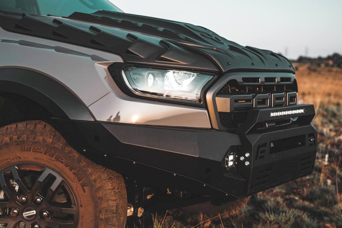 Передній бампер з захистом картера Dakar (Для Raptor, 2019-2022)