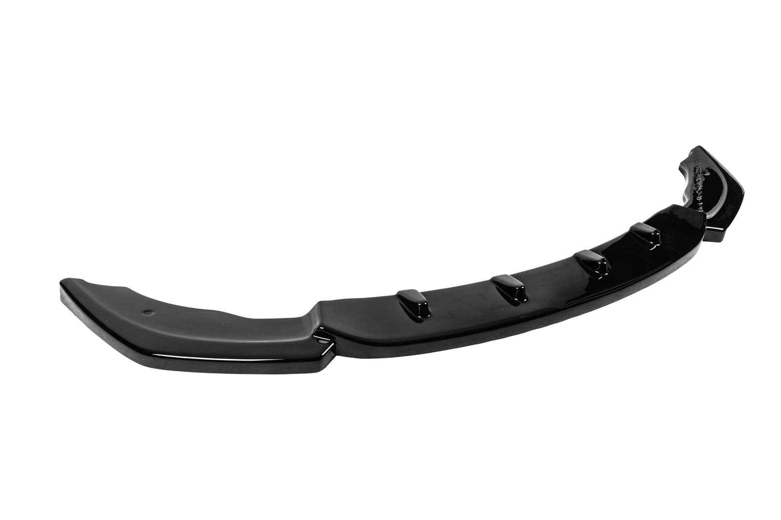 Передня Lip накладка V-2 (для M-Sport 2003-2006, чорний глянець) 3