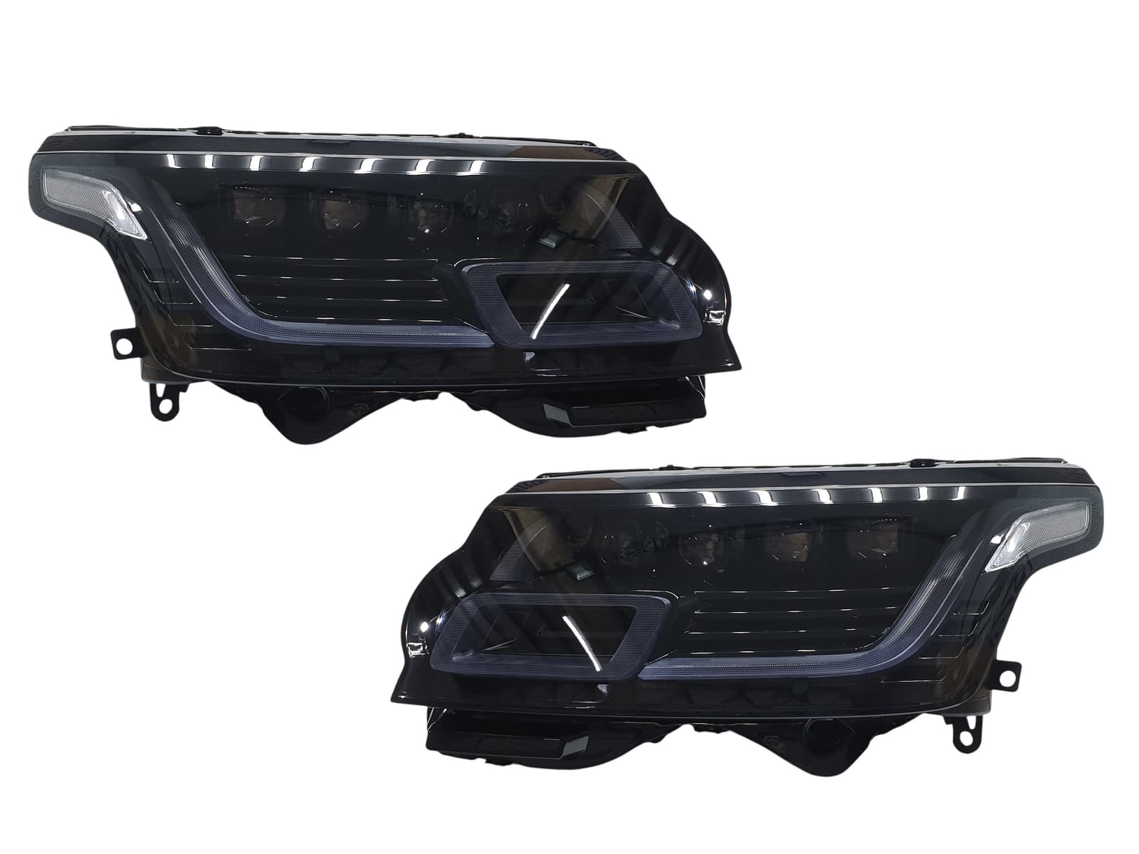 Передні фари (Upgrade to 2017+) на Land Rover Range Rover Vogue L405 2013-2017 року