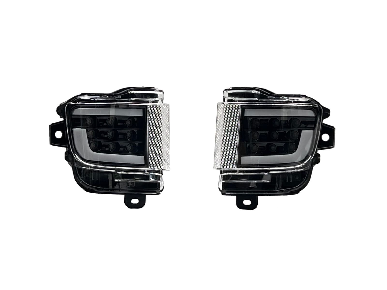 LED задні габарити (туманки) Toyota Land Cruiser 200 2015-2022 димчасті, 2шт.