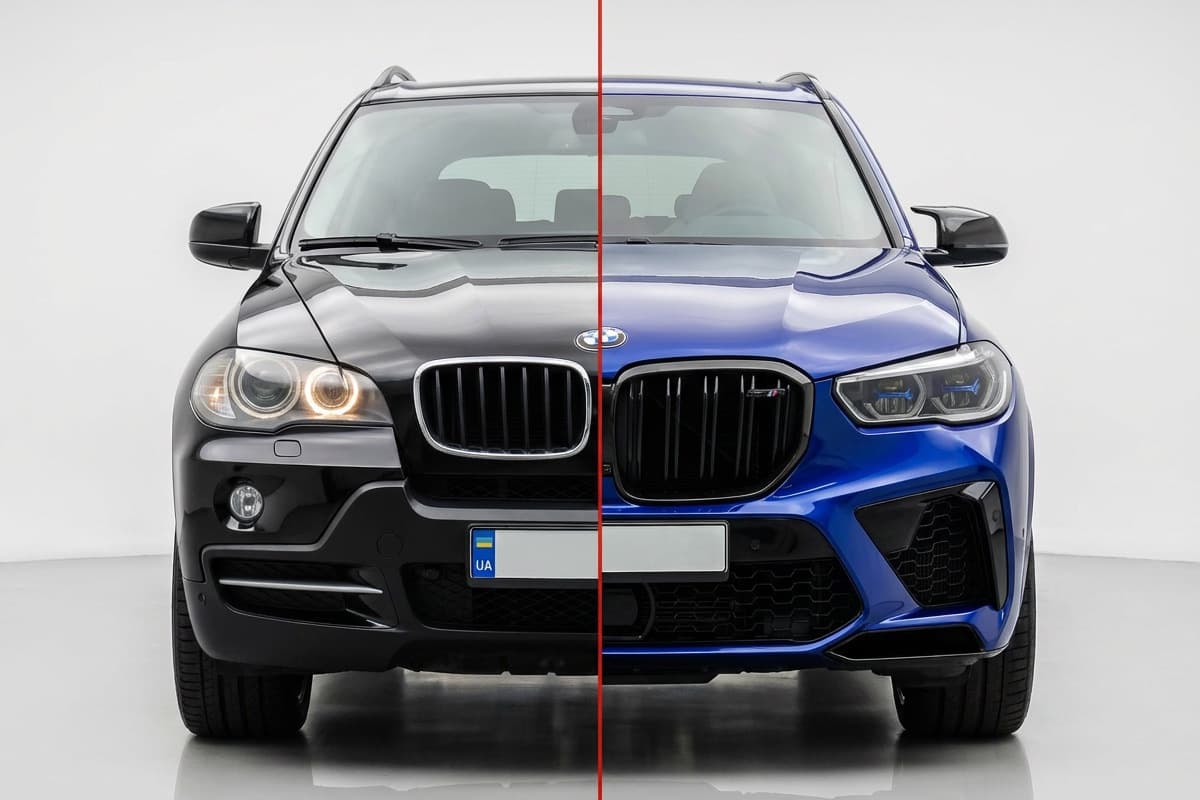 Комплект рестайлінгу в X5M F95 2019 р.