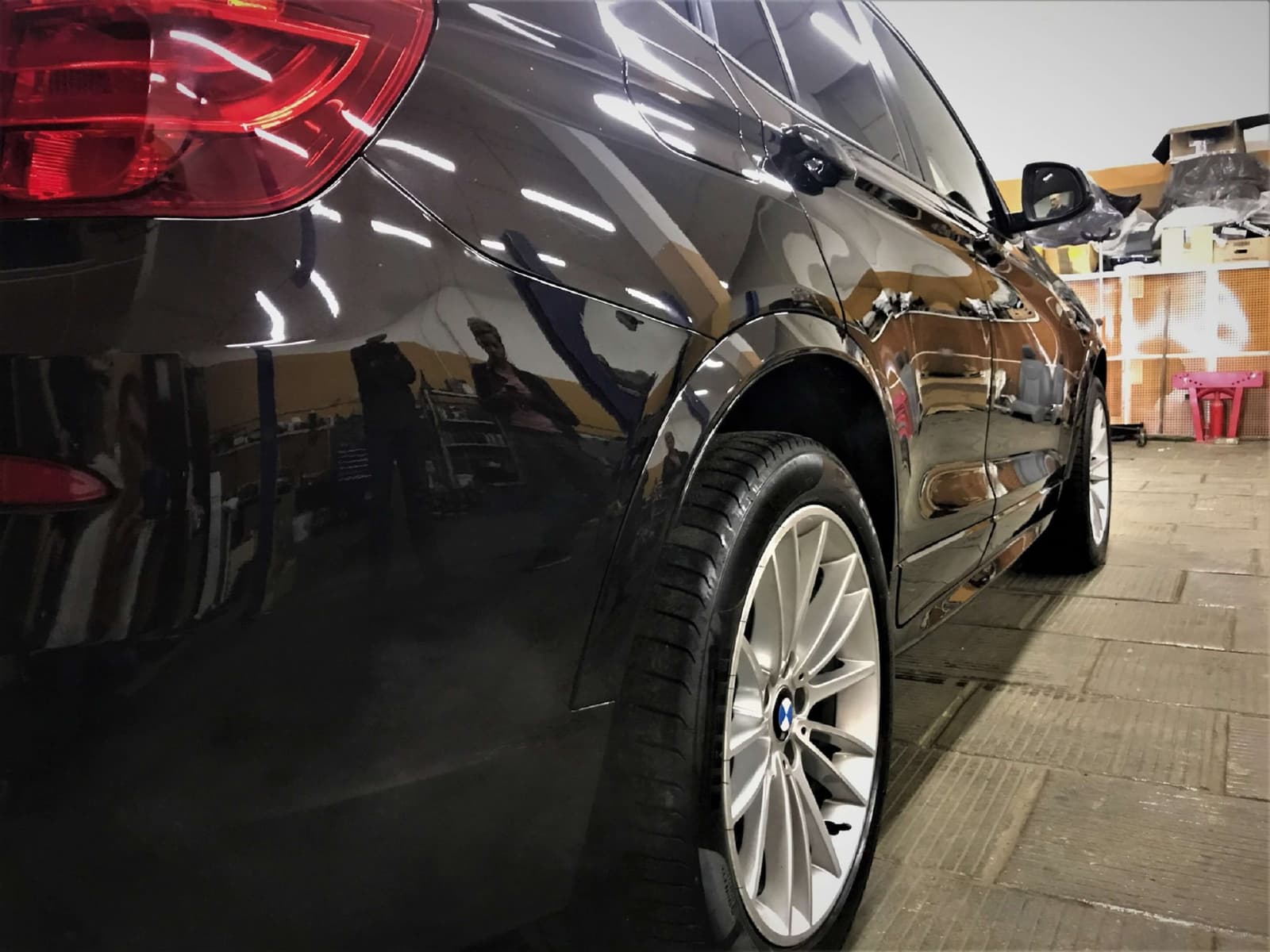 Розширювачі арок (M-Paket) на BMW X3 F25 2014-2017 року 3