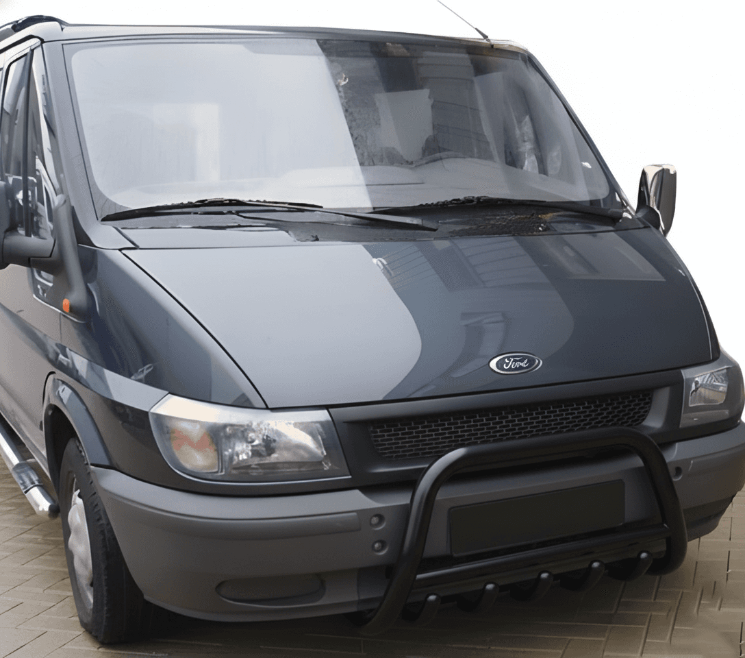 Кенгурятник WT003 Black (2000-2006, нерж.)