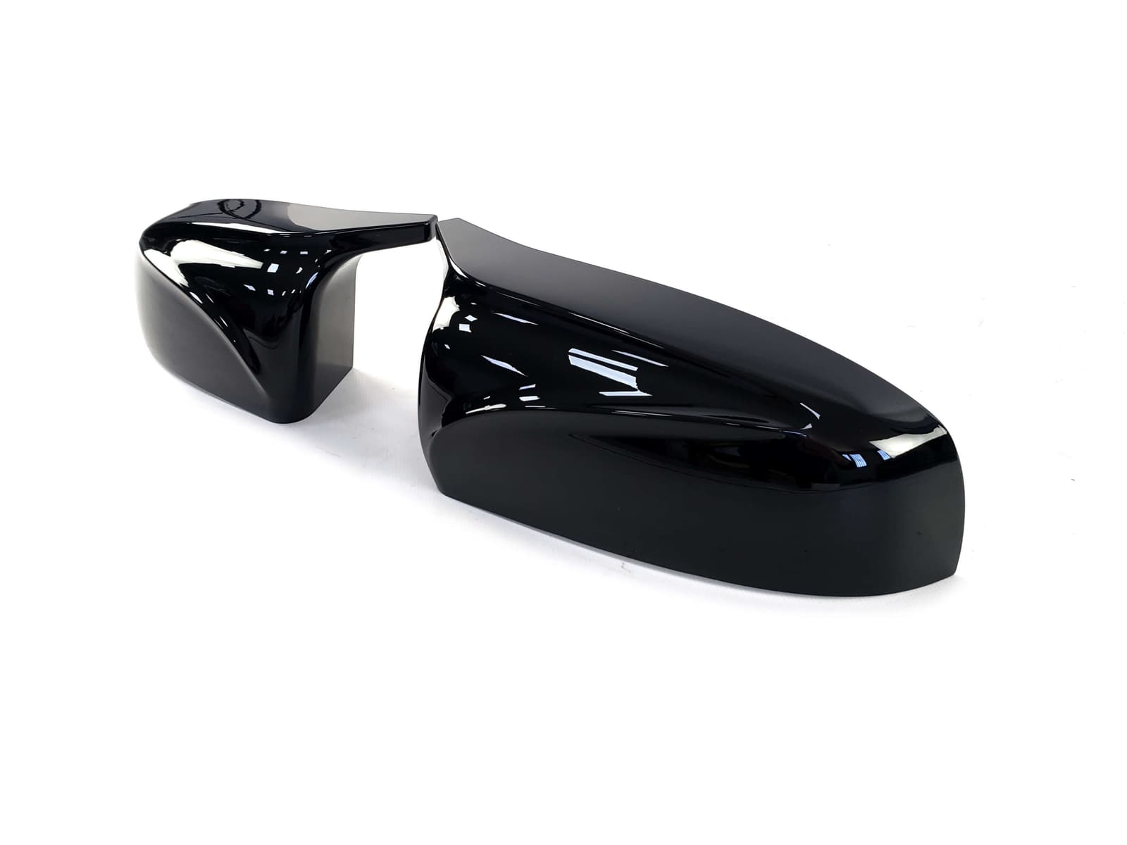 Накладки на дзеркала Чорний глянець (M - Look) на BMW X5 E70 2010-2013 року 4