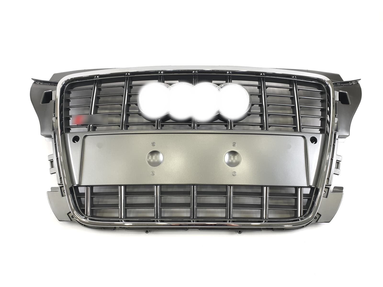 Решітка радіатора Silver Chrome (в стилі S3) на Audi A3 8P 2008-2012 року 2