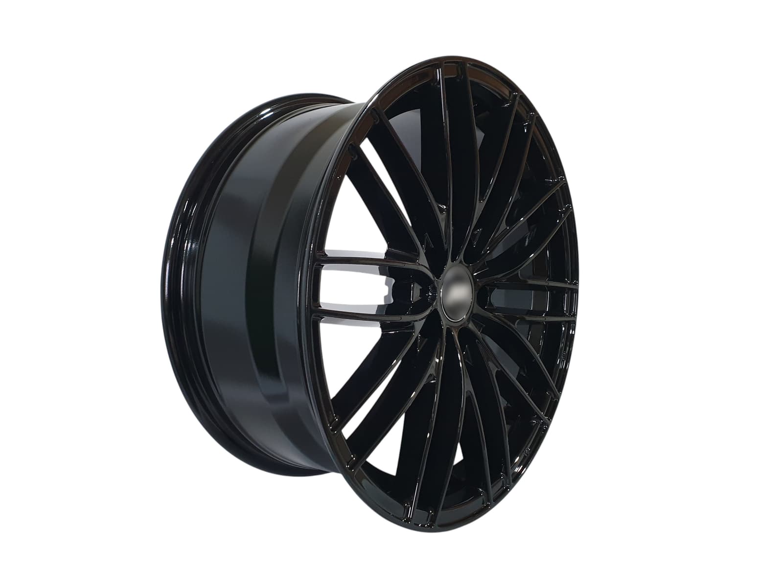 R18 Black (одноширокі 8.0J ET35) Диски на Audi A4 B8 2007-2011 року 2
