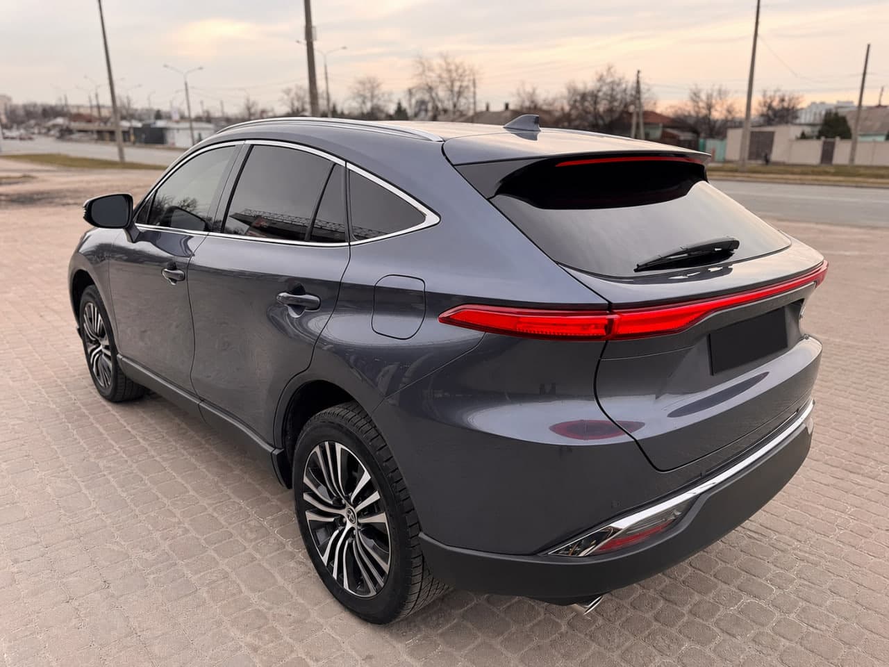 Інтегровані рейлінги сірі OEM (Алюміній, установка на клей)