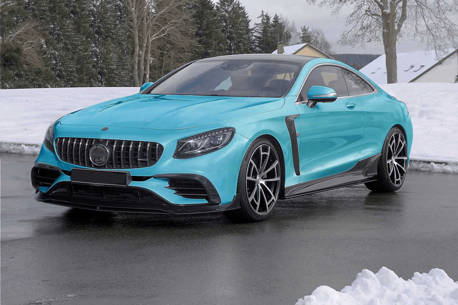 Комплект обвісів MNSR Carbon (для S63 Coupe 2017-2020)