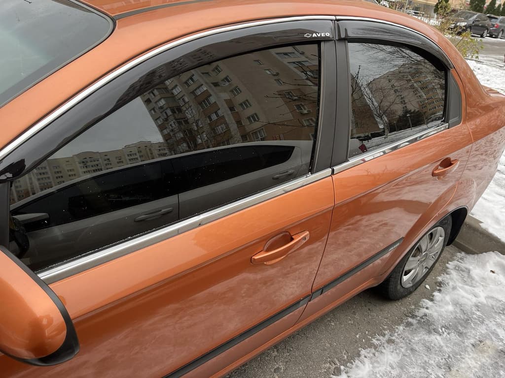 Нижній молдинг вікон (4 шт., нерж.) Sedan