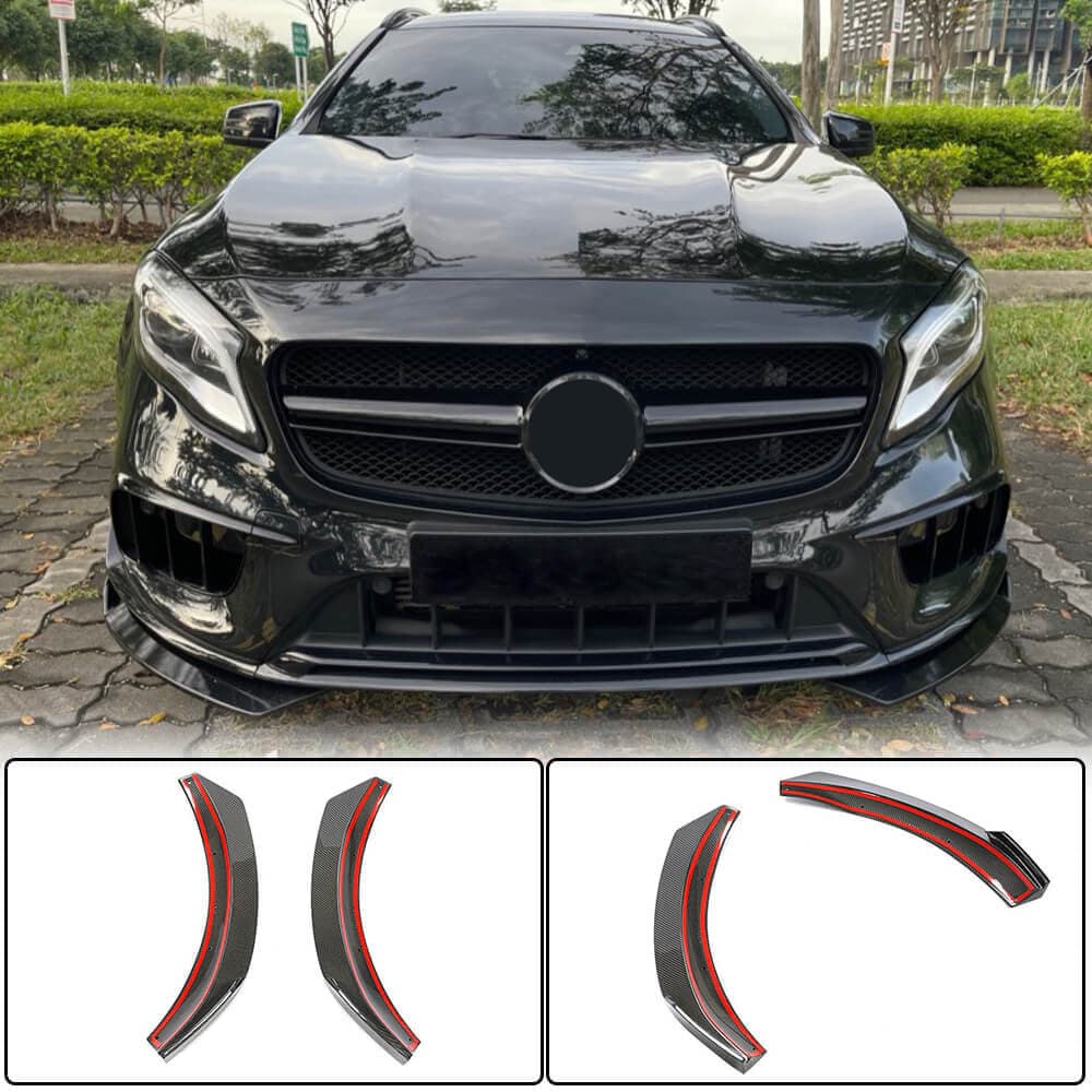 Накладки на передній бампер Flap (для GLA45 AMG 2017-2020)
