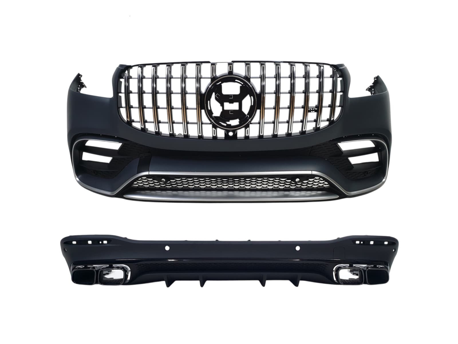 Комплект обвісів (bodykit GLS63 AMG) на Mercedes-Benz GLS-Class X167 2019-2023 року