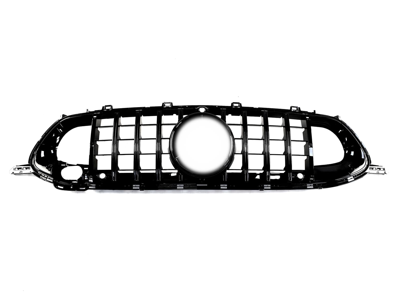 Решітка радіатора Full Black (стиль Brabus) на Mercedes-Benz AMG GT X290 (4 door) 2018-2022 року