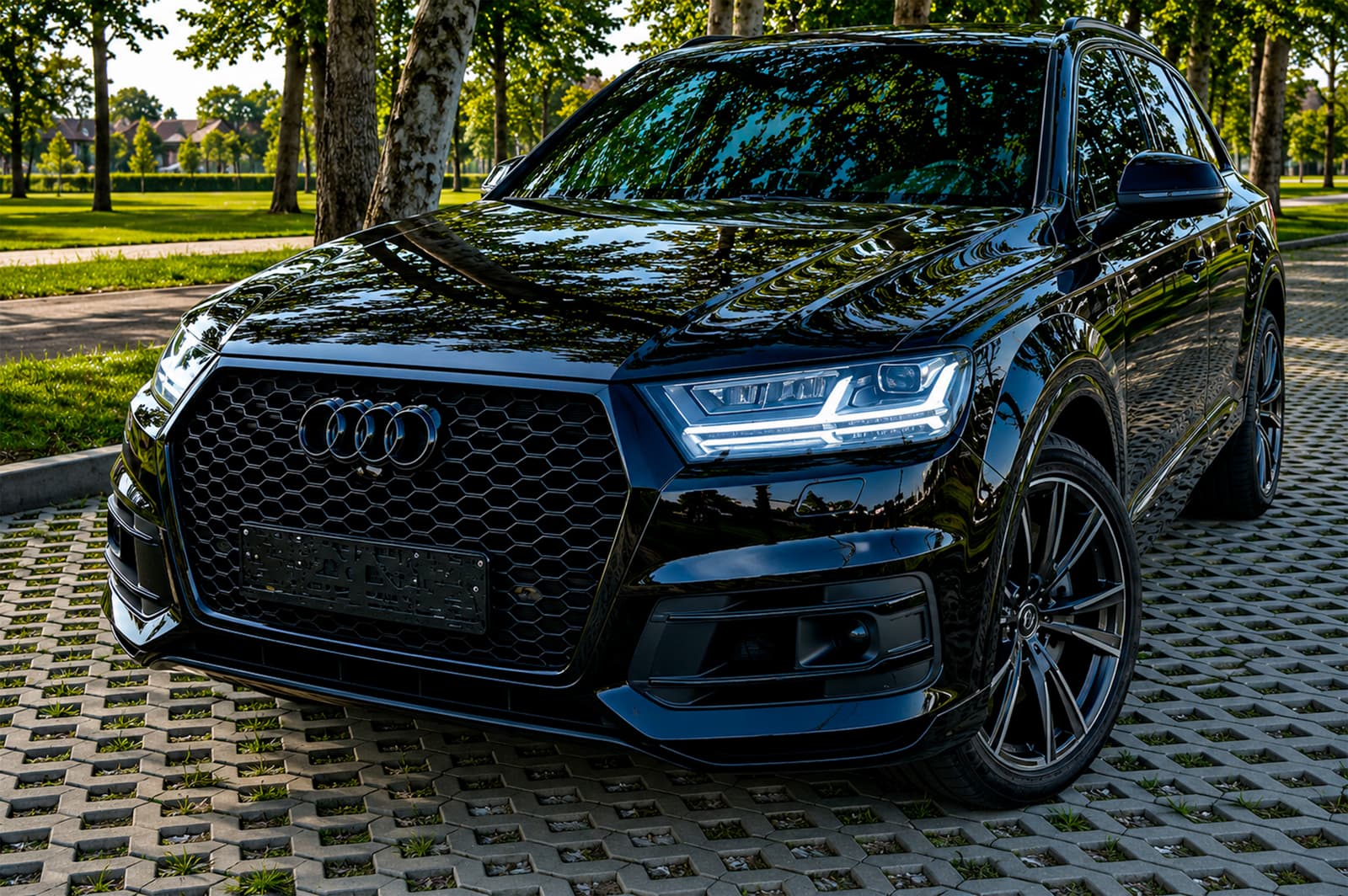 Передня решітка RS-style (2015-2019, чорна) 4