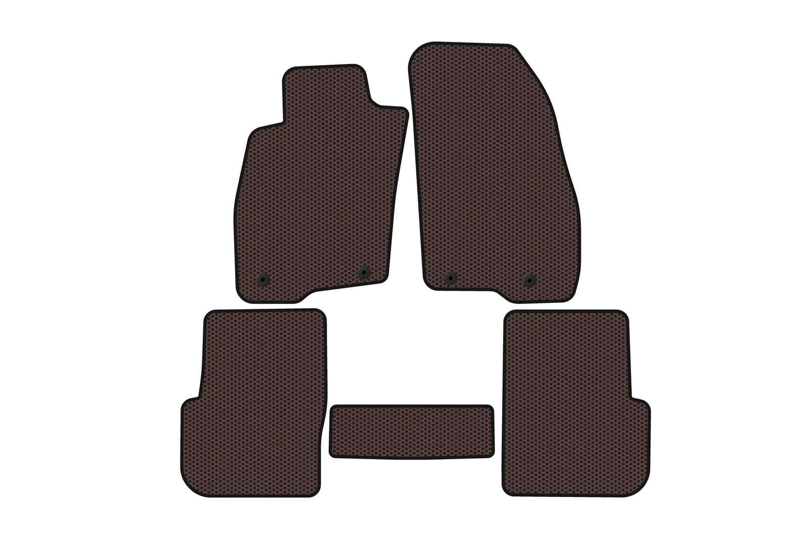 Гумові килимки Carsuit (Коричневий)