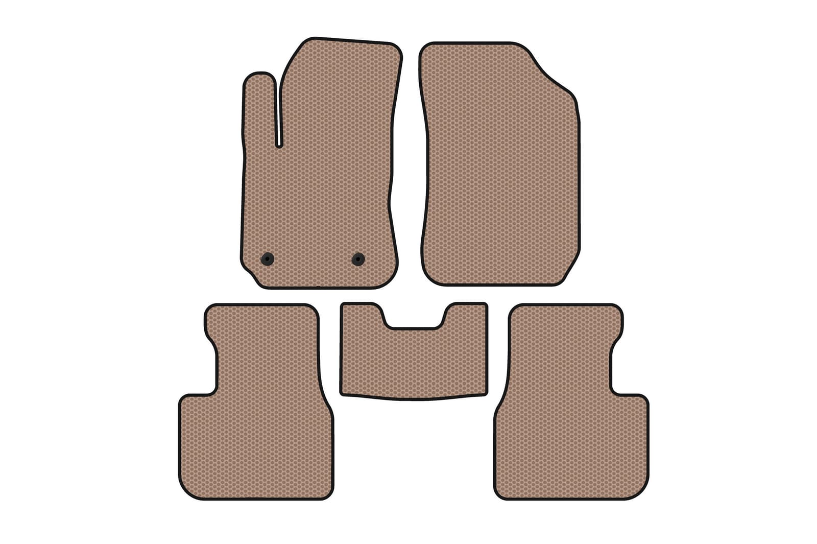 Гумові килимки Carsuit (Бежевий)