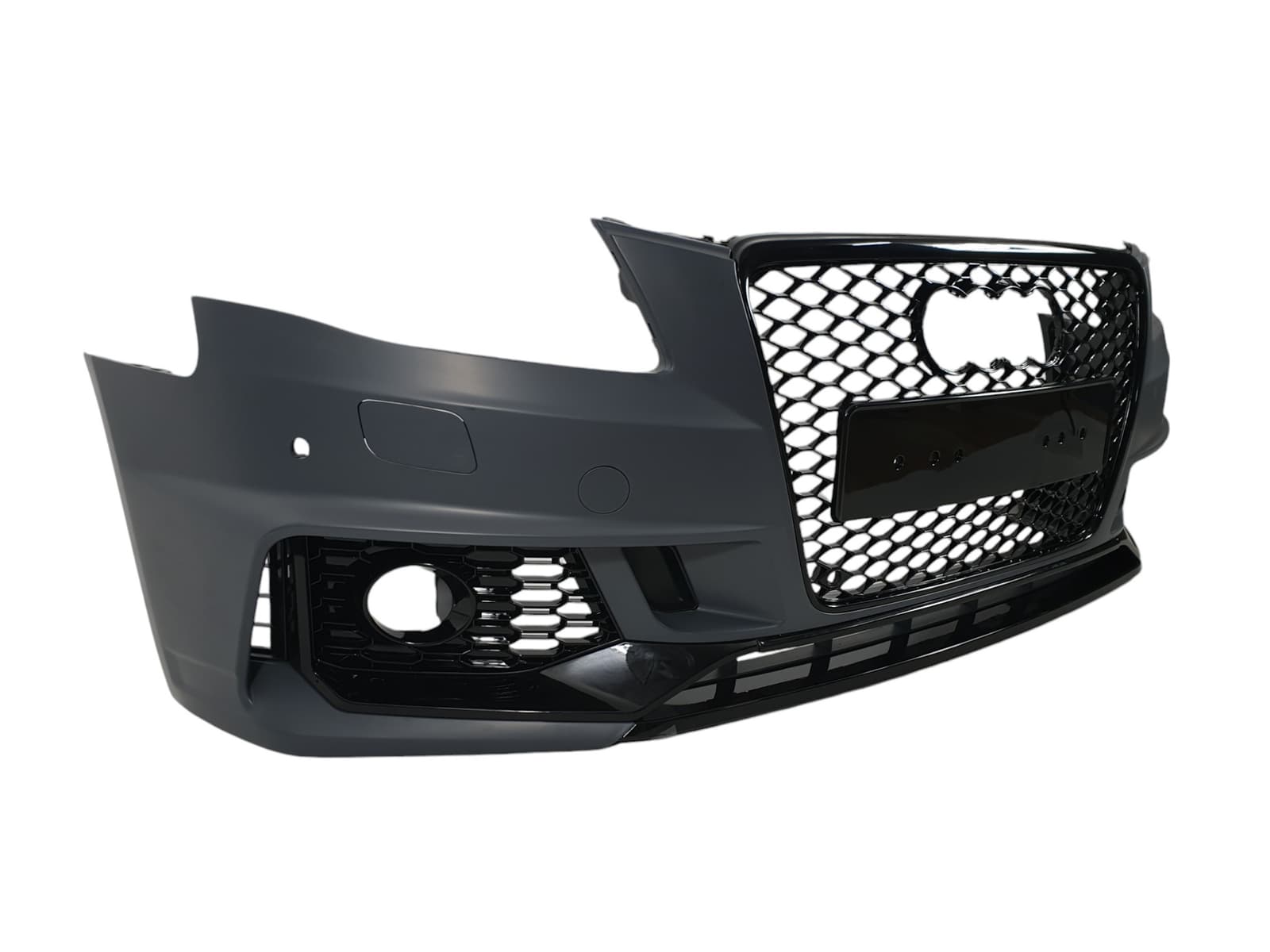 Передній бампер (стиль RS4 B9) V2 на Audi A4 B8 2007-2011 року 2