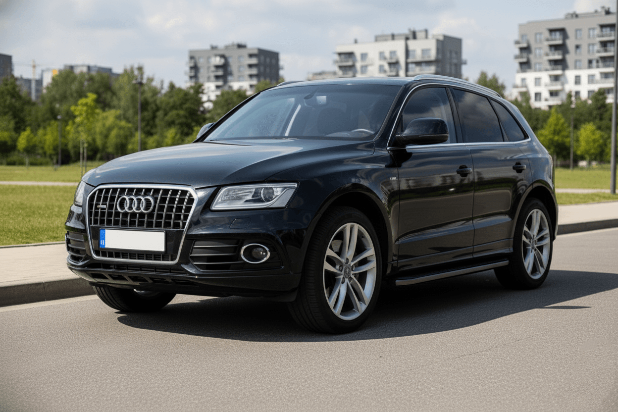 Бокові пороги Allmond Black (2 шт., Алюміній)