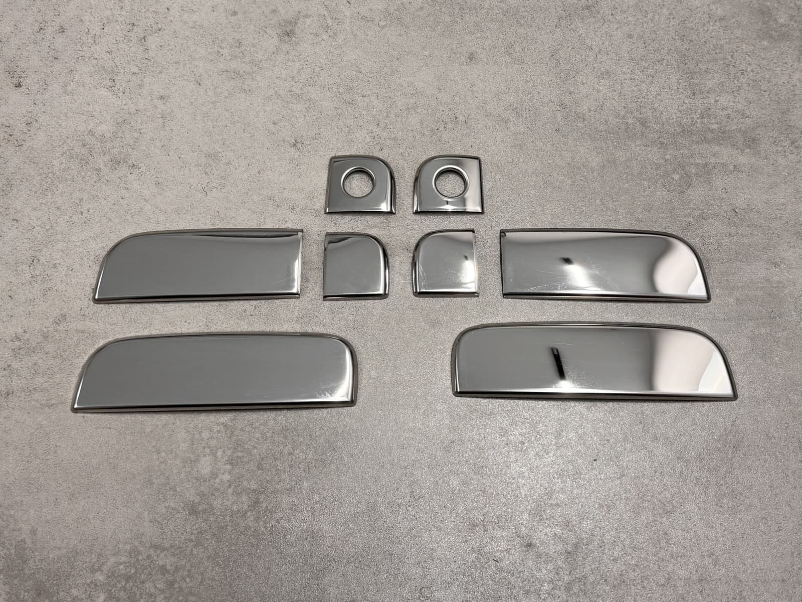 Накладки на ручки Kia Soul 2007-2011 плоскі ручки (нержавіюча сталь)
