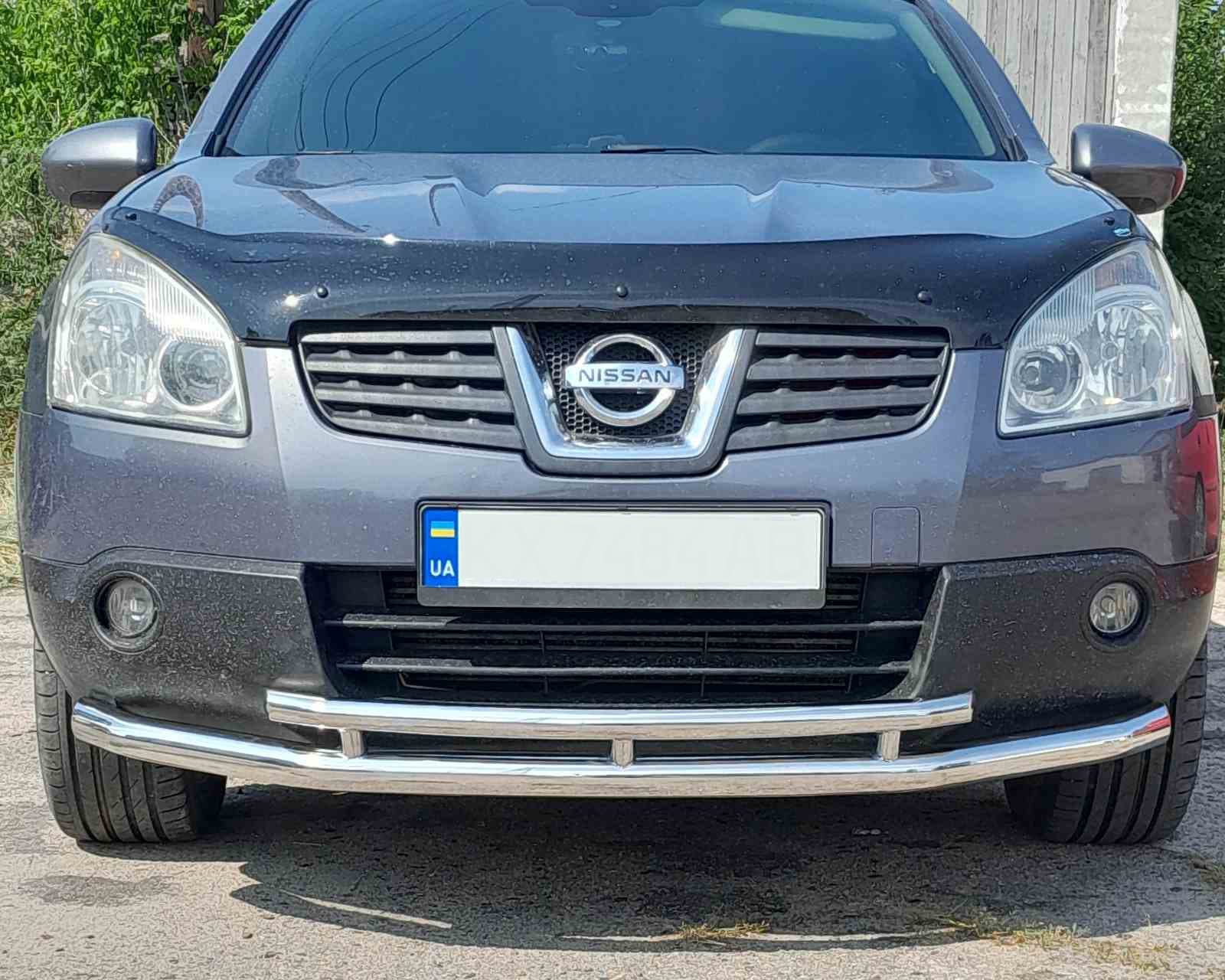 Передній подвійний вус ST014 (нерж) 60/42 мм