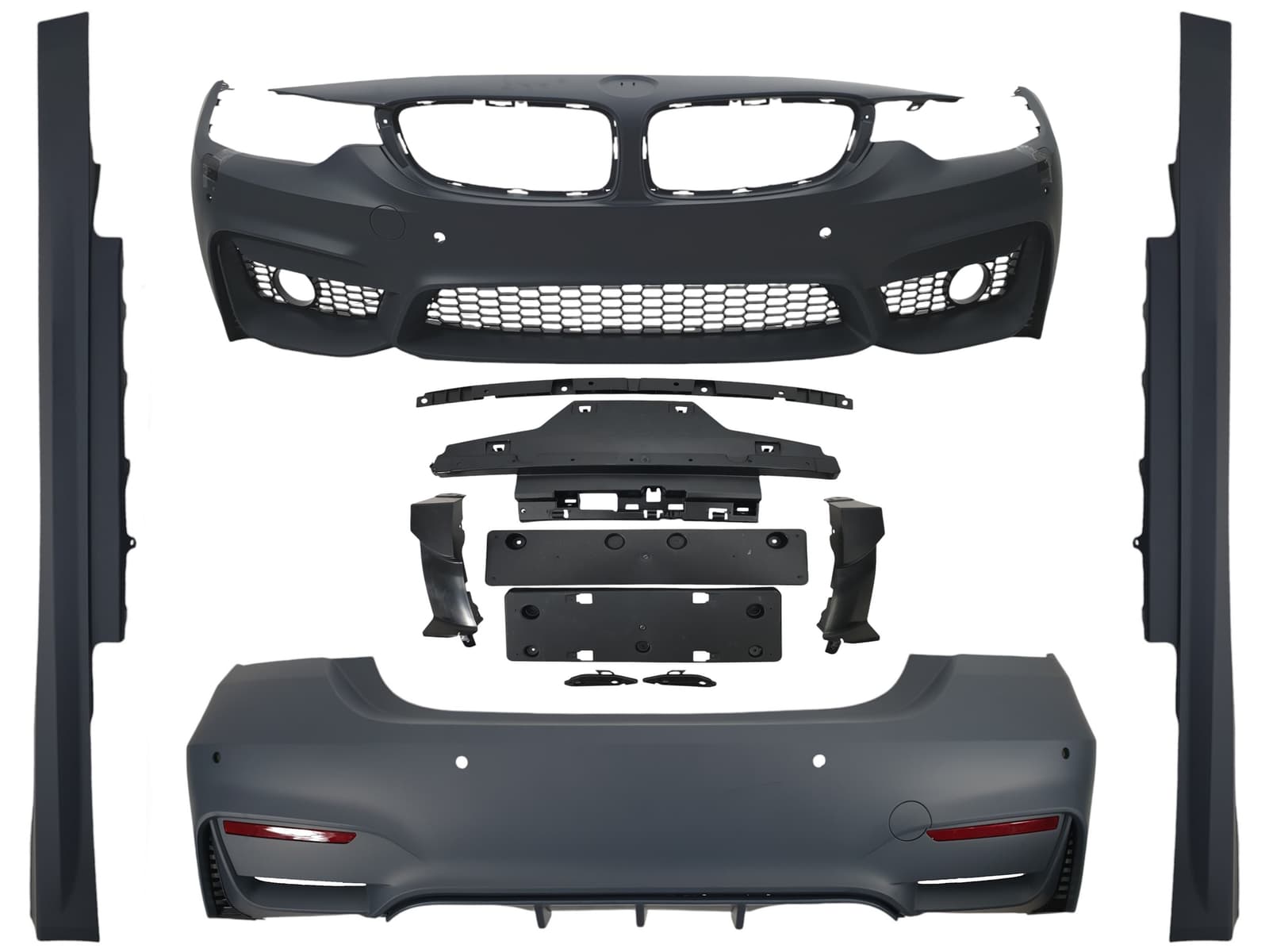 Комплект обвісів (стиль M4 F82) під ПТФ на BMW 4 Series F32 / F33 2013-2020 року