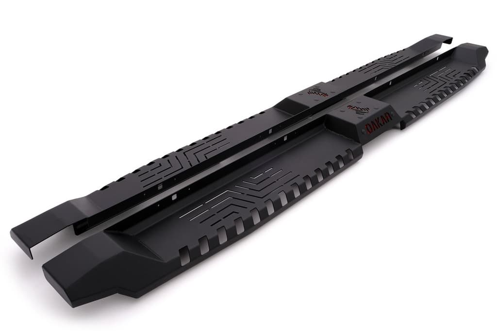 Бокові пороги Dakar V2 без LED (2 шт, метал)