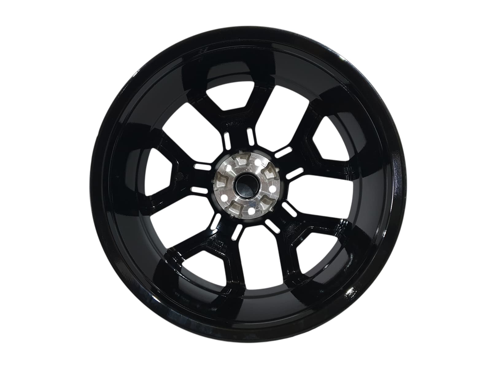 R20 Gloss Black Диски (одноширокі 8.5J ET38) на Volkswagen Tiguan II 2015-2019 року 3