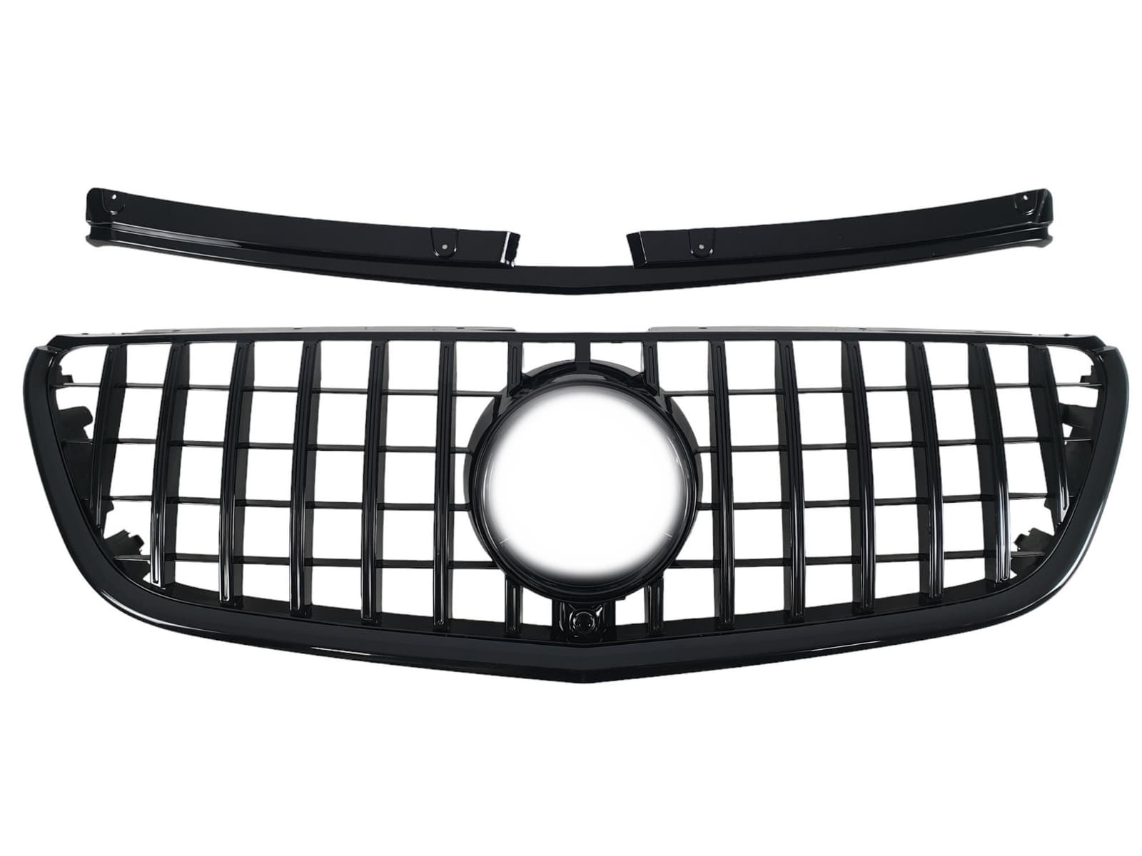 Решітка радіатора Full Black V2 GT на Mercedes-Benz VITO-Class W447 2014-2019 року