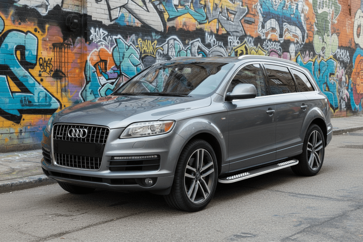 Бокові пороги Tayga V2 (2 шт., алюміній)