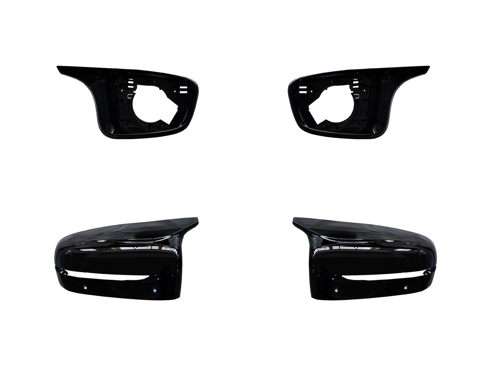 Корпуси дзеркал M LOOK BMW G11 G12 G14 G15 G16 G20 G21 G22 G23 G26 G30 G31 G32 чорний глянець V2
