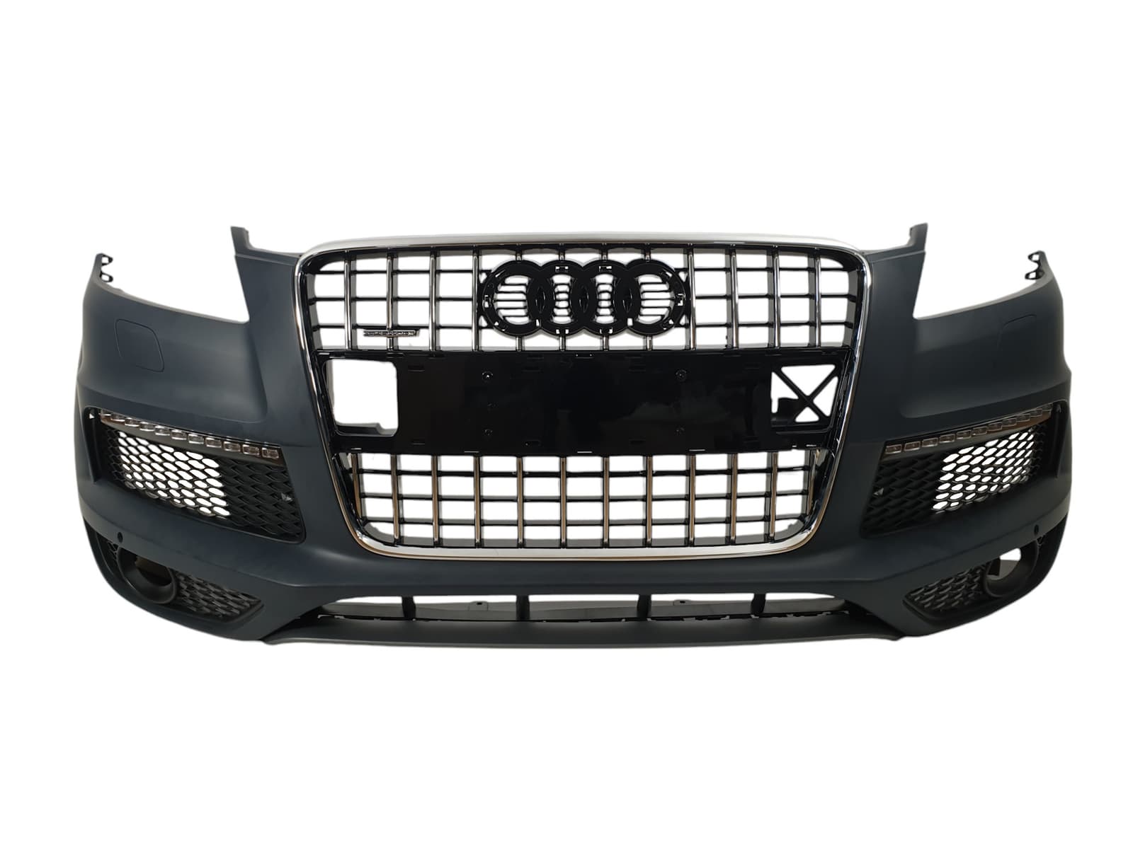 Передній бампер (в стилі SQ7)+ DRL на Audi Q7 4L 2005-2015 року