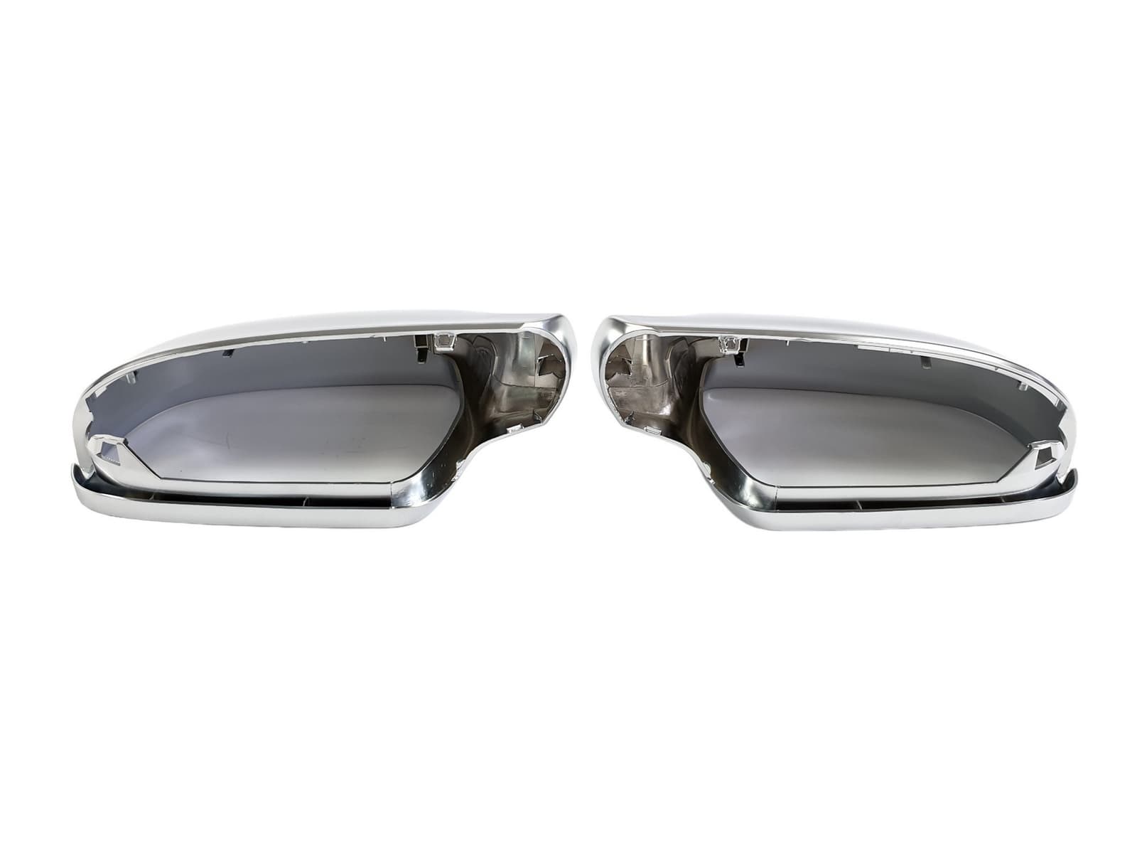 Накладки на дзеркала Silver Matte (стиль S-Line) на Audi A4 B8 2011-2015 року 2
