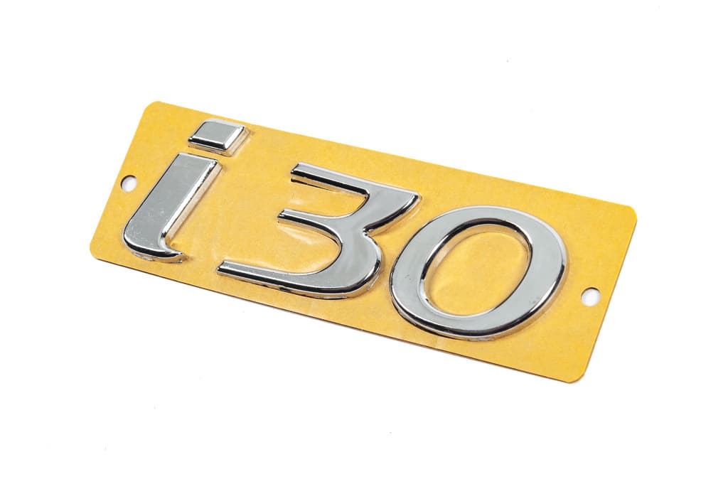 Напис I30 (108мм на 37мм) 2