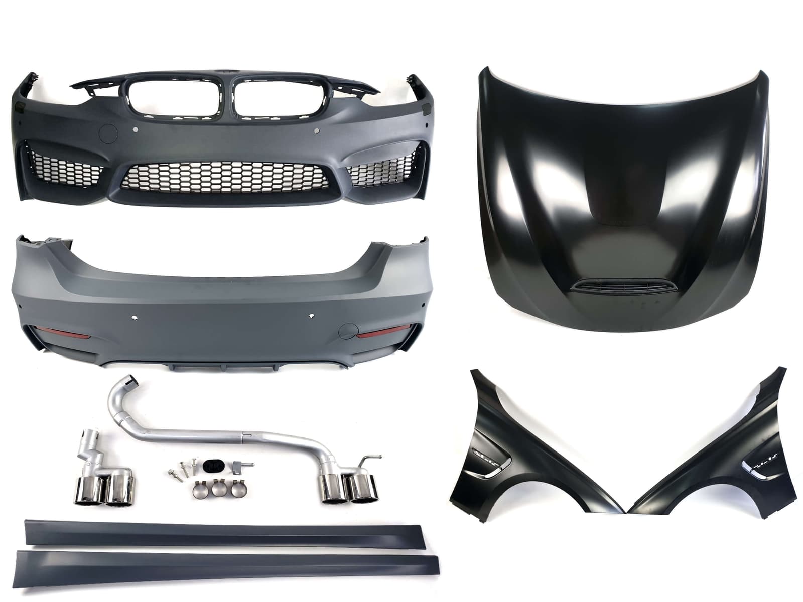 Комплект обвісів FULL (M3 Look) на BMW 3 Series F30 / F31 2011-2018 року