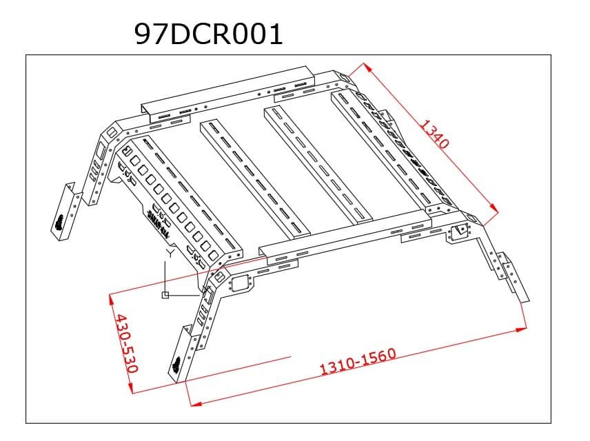 Ролбар Bed Rack 6