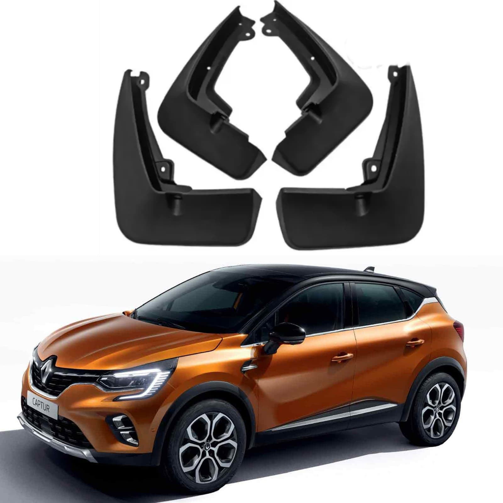 Бризковики Renault Captur 2020+, комплект 4шт.