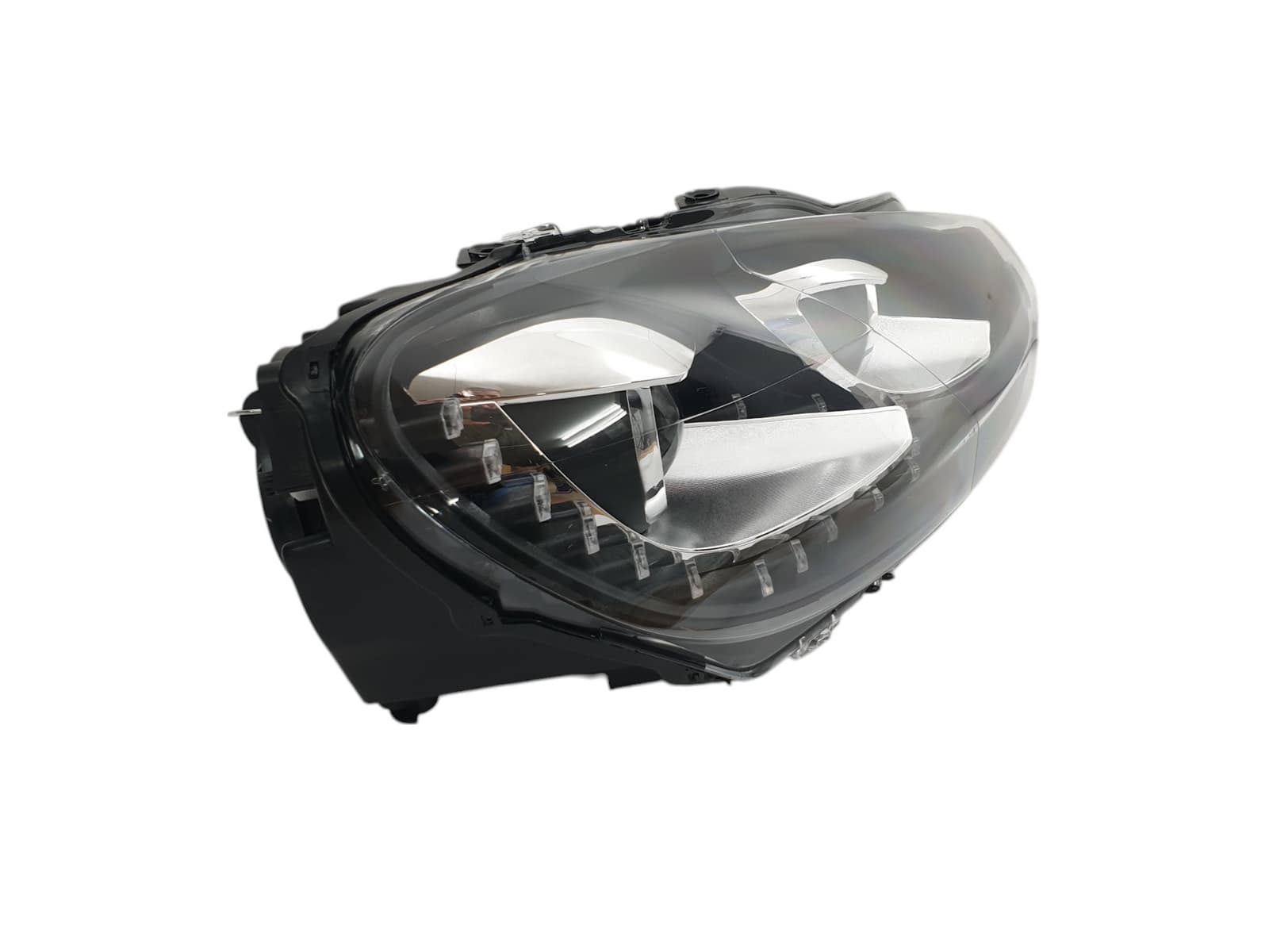 Передні фари (Xenon GTI) Silver на Volkswagen Golf VI 2008-2012 року 3